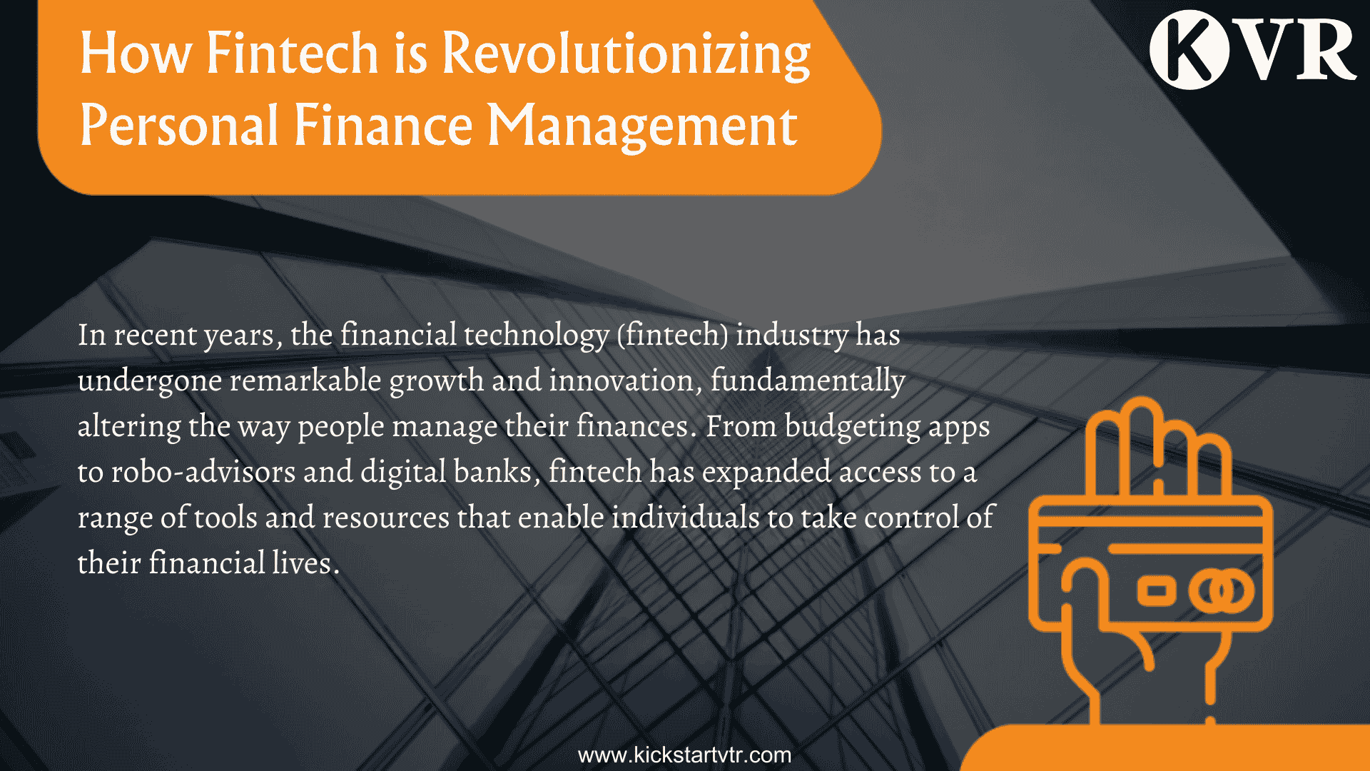 Fintech is Revolutionizing Personal Finance Manage